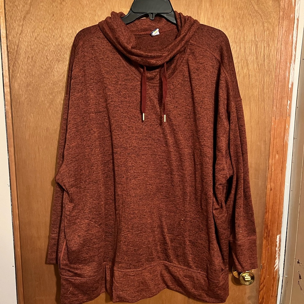 Old Navy activewear cowl neck sweatshirt
